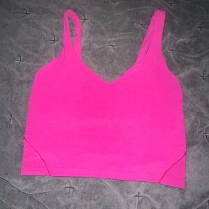 Lululemon align crop top has built in bra